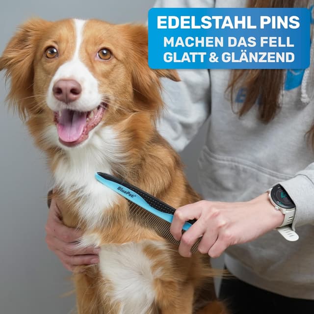 Thumbnail 2 de BluePet Profi 17cm Hundekamm Katzenkamm