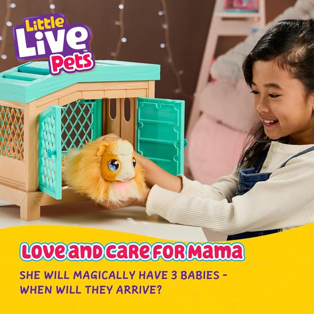 Detalle 2 de Little Live Pets Mama Surprise Guinea Pig