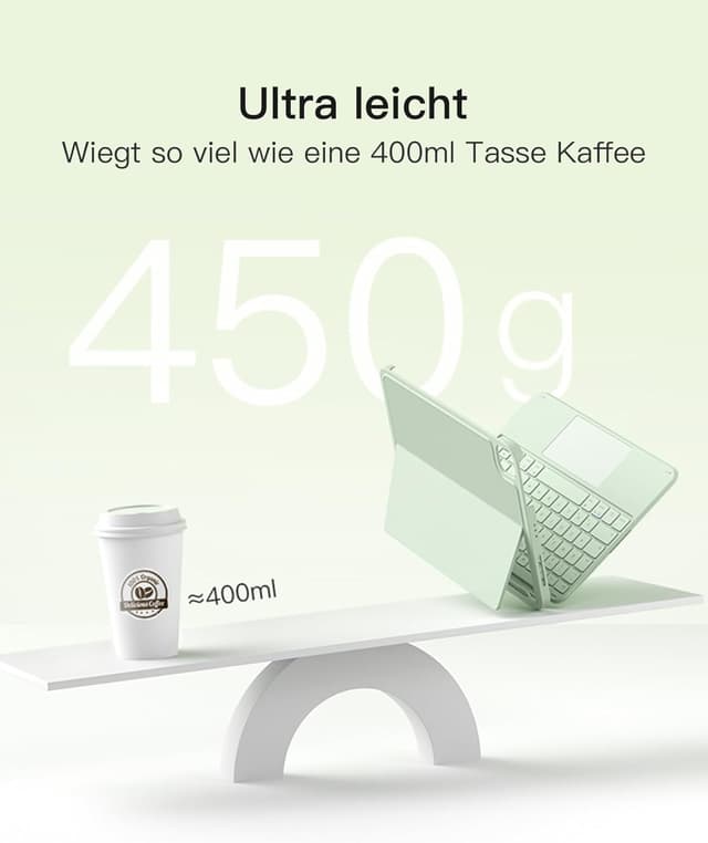 Detalle 2 de Inateck AceTouch KB04122 Tastatur für iPad 11"