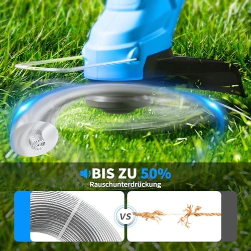 Detalle de Forever Speed Hilo de desbrozadora universal de 3 mm y 50 m (doble núcleo)