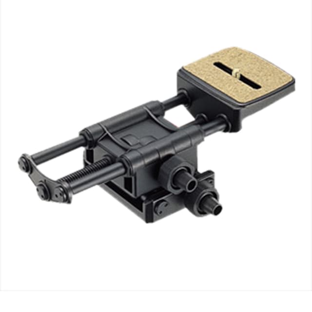 Detalle de Velbon Super Mag Slider: control deslizante magnético para macro de precisión