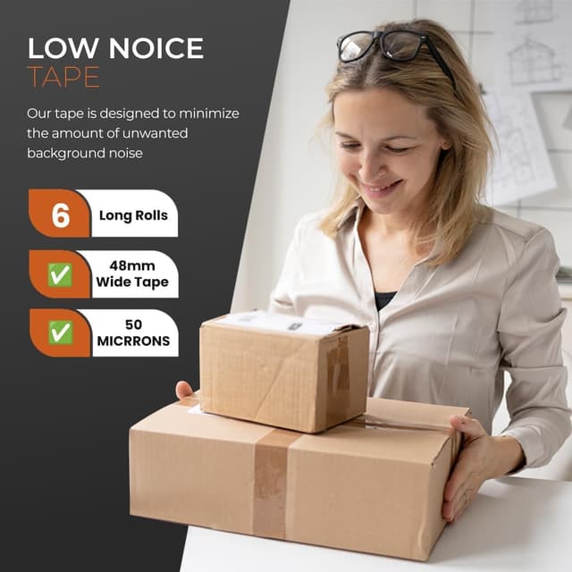 Thumbnail 4 de Stick Well Heavy Duty Parcel Tape 48mm 66m