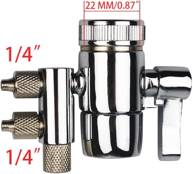 Detalle 2 de PAROAD Wasserhahn-Adapter 1/4 Zoll