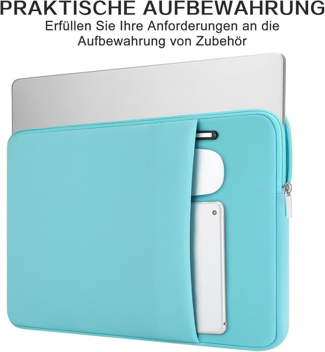 Detalle 2 de RAINYEAR 14 Zoll Laptop Hülle