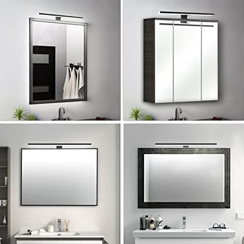 Thumbnail 6 de Azhien Lámpara LED de Espejo 10W 💡 Impermeable 40cm Blanca