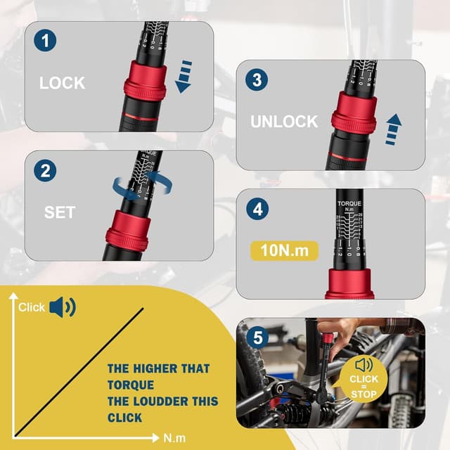 Thumbnail 5 de VANPO Chiave Dinamometrica 1/4” 1-25 Nm