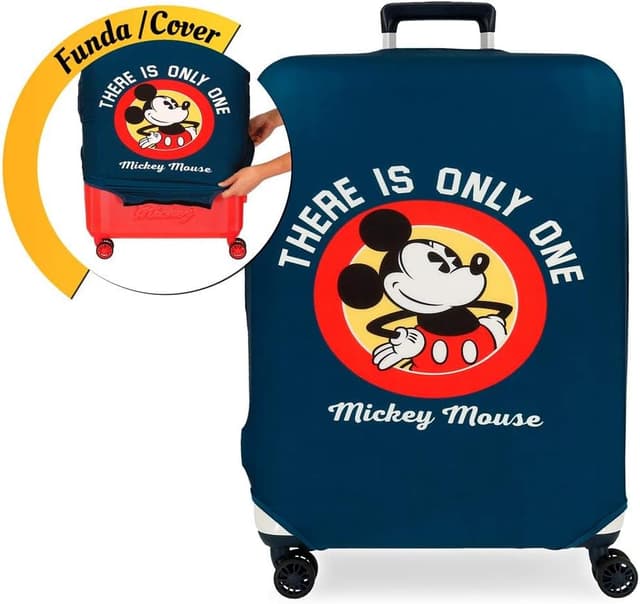 Imagen de Disney Funda para maleta de cabina 24" azul en OfertitasTOP