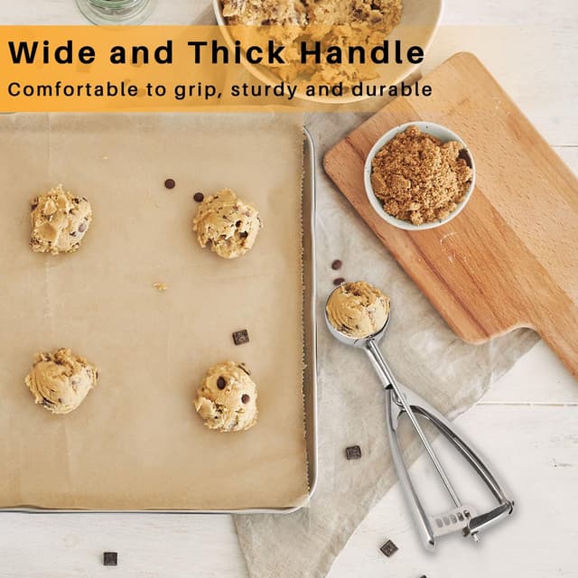 Thumbnail 4 de Fayomir Cookie Scoop Set 3 Sizes 🍽