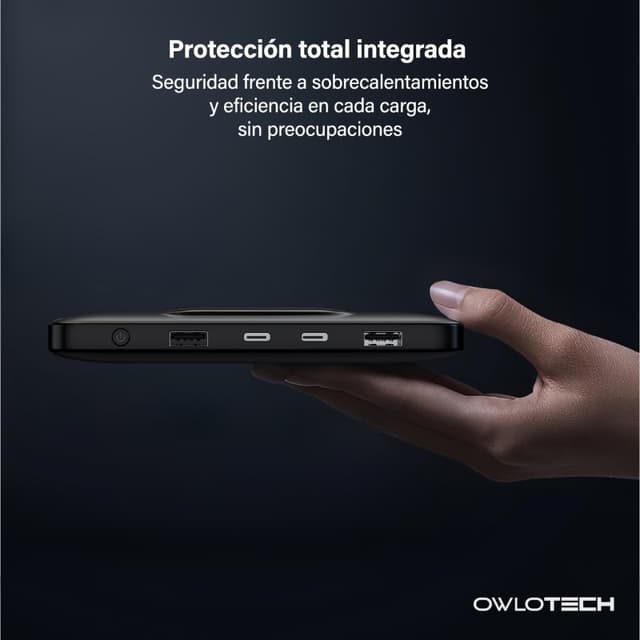 Detalle de owlotech Kireon PowerBank 20000mAh 100W