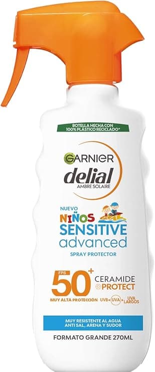 Imagen de Garnier Delial Pistola Solar FPS50+ Para Niños, Resistente al Agua ☀ en OfertitasTOP