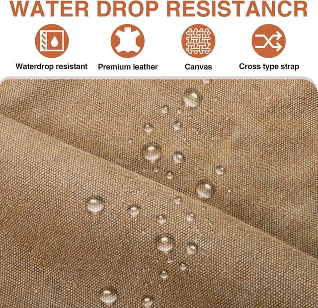 Thumbnail 5 de lompyeu Delantal de Cocina impermeable con 3 bolsillos