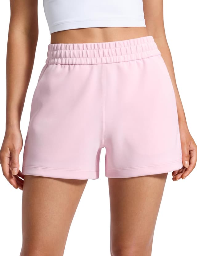 Thumbnail 6 de Shorts femme CRZ YOGA SoftAura à taille haute, tissu doux et stretch pour le quotidien