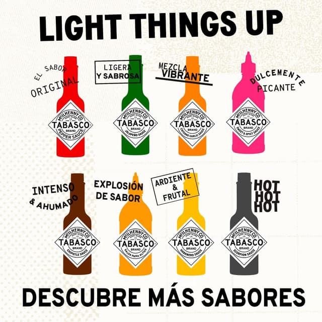 Thumbnail 4 de Tabasco Salsa Sriracha sabor suave 256 ml