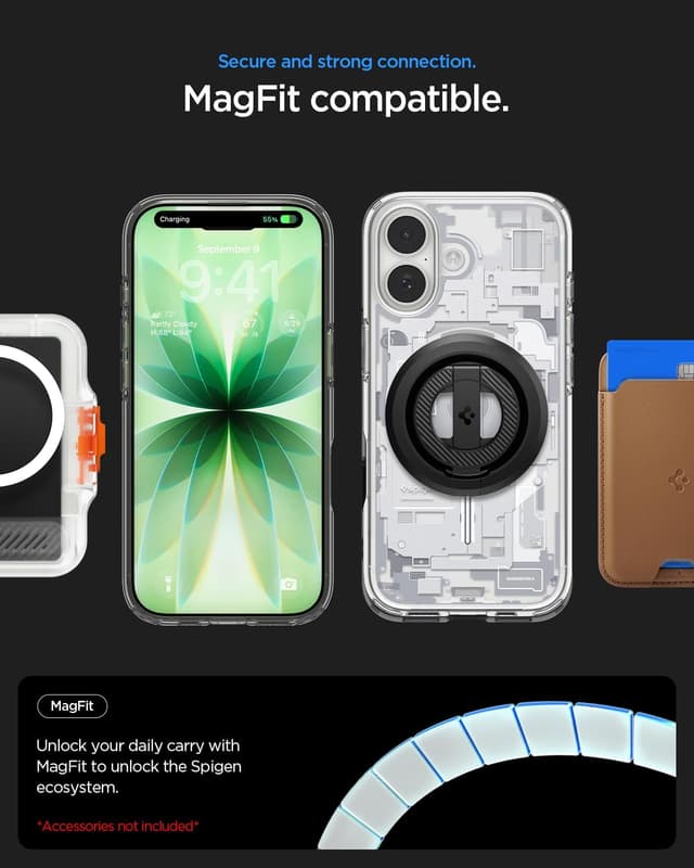 Thumbnail 4 de Spigen Ultra Hybrid MagFit pour iPhone 17 DuraClear 1