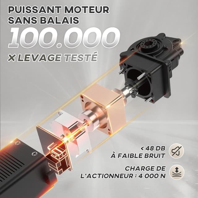 Thumbnail 3 de HOMCOM Fauteuil Relax électrique 160° silencieux