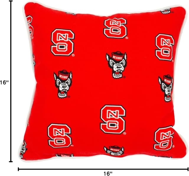 Thumbnail 6 de College Covers NC State Wolfpack Outdoor Decorative Throw Pillow (16" x 16")