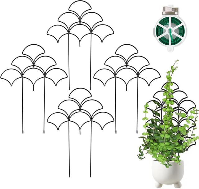 Detalle de LyAZKMY 4 Pack Plant Trellis