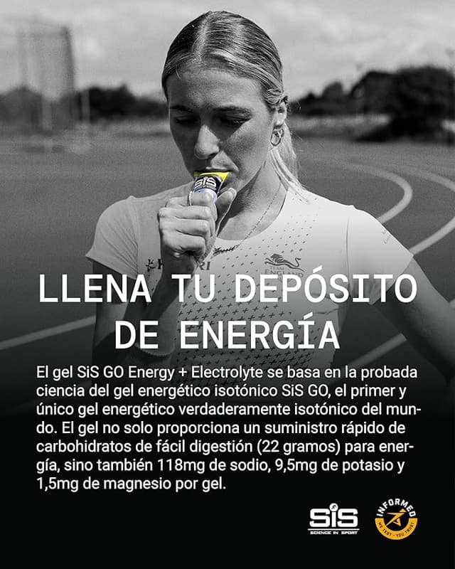 Thumbnail 2 de Science in Sport GO Energy Gel 6x60 ml Frambuesa 🎽
