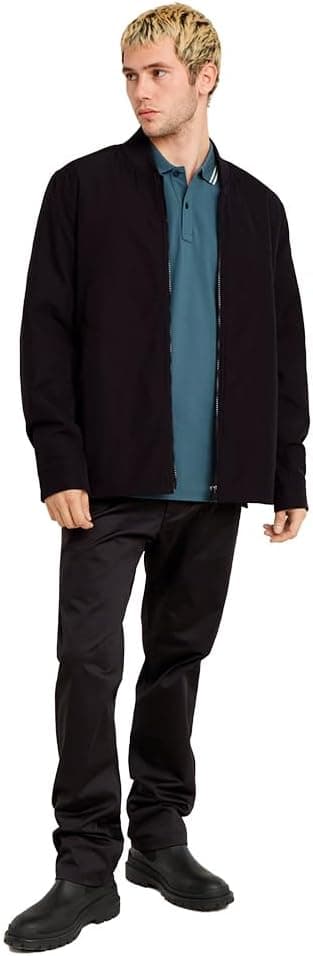 Detalle de G-Star Herren Mosa Straight Chino – bequemer Chino mit Reißverschluss & Münztasche