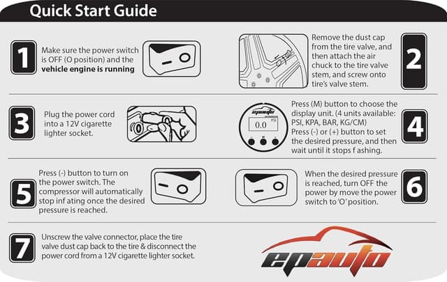 Thumbnail 4 de EPAuto Tire Inflator 12V DC