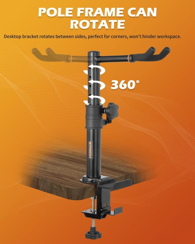 Thumbnail 3 de STRICH TGS-1 Guitar Desk Stand for Desk Clamp