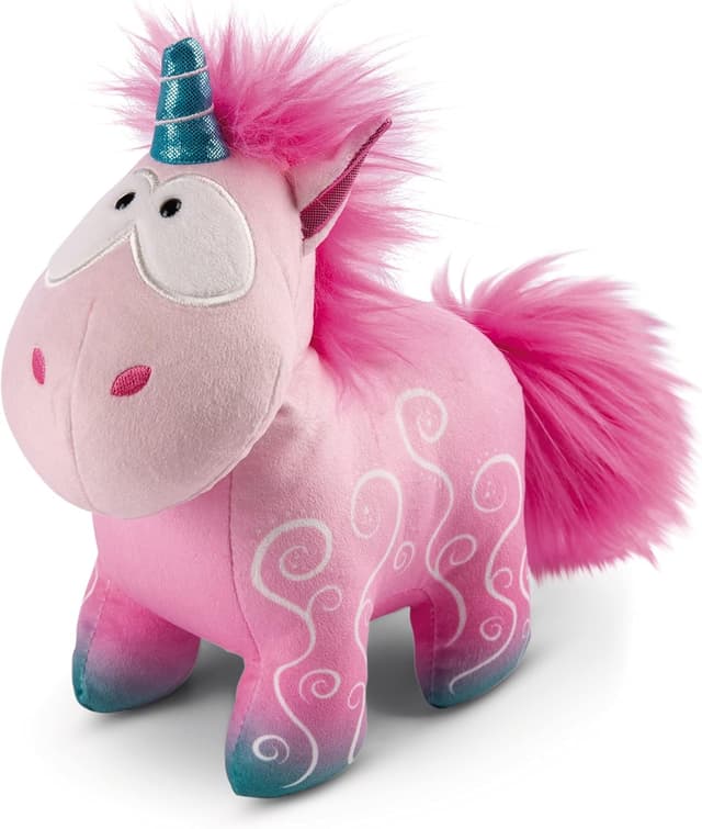 Thumbnail 1 de NICI Kuscheltier Einhorn Midnight Floral 22 cm