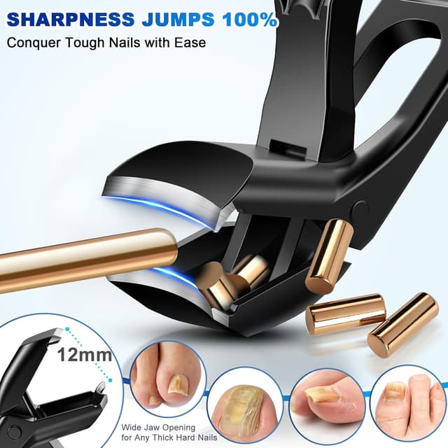 Detalle de GJNL Nagelknipser Ergonomisch Breiter Kiefer