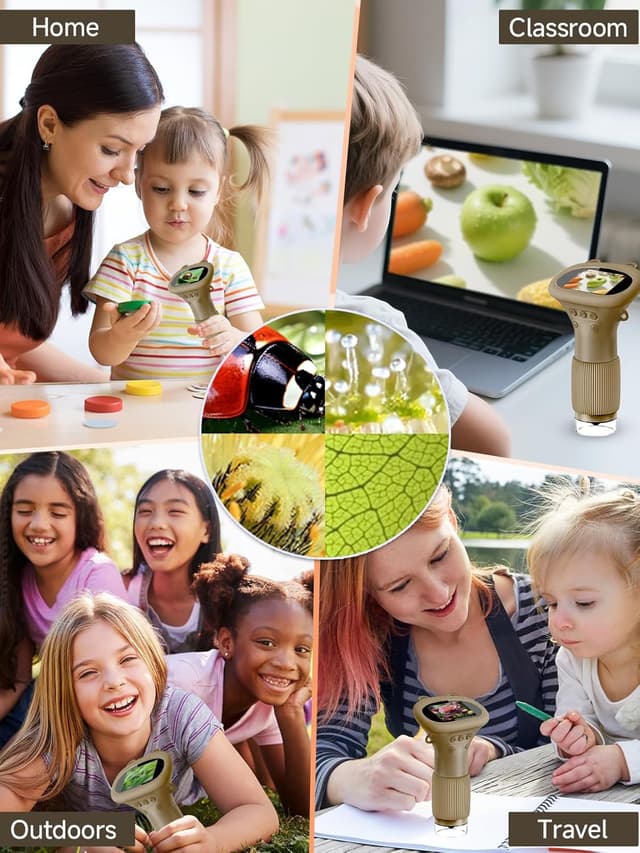 Thumbnail 6 de Acoath Microscope for Kids 1000X