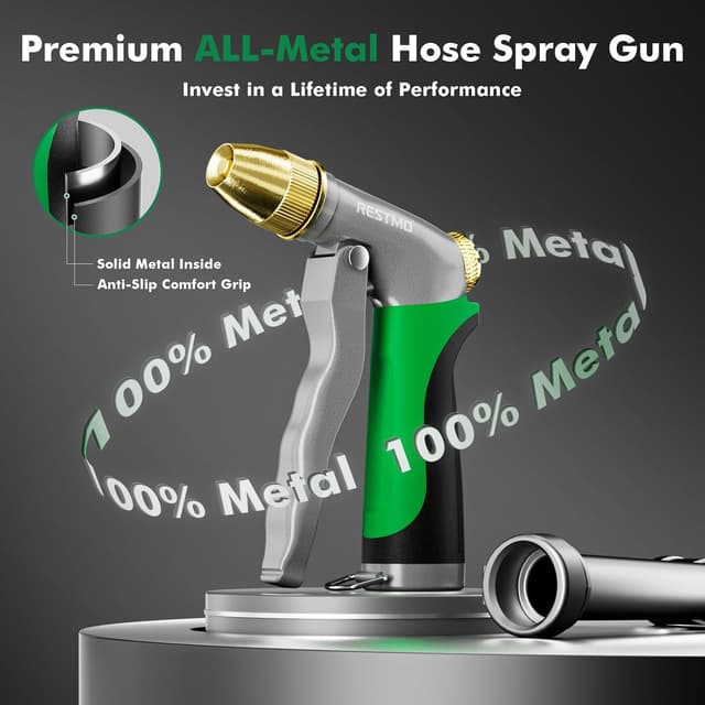 Detalle de Restmo High Pressure Hose Spray Gun 4‑pattern