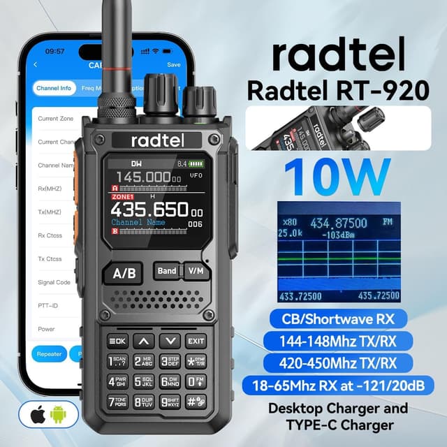 Thumbnail 1 de Radtel RT-920 Walkie Talkie 8W