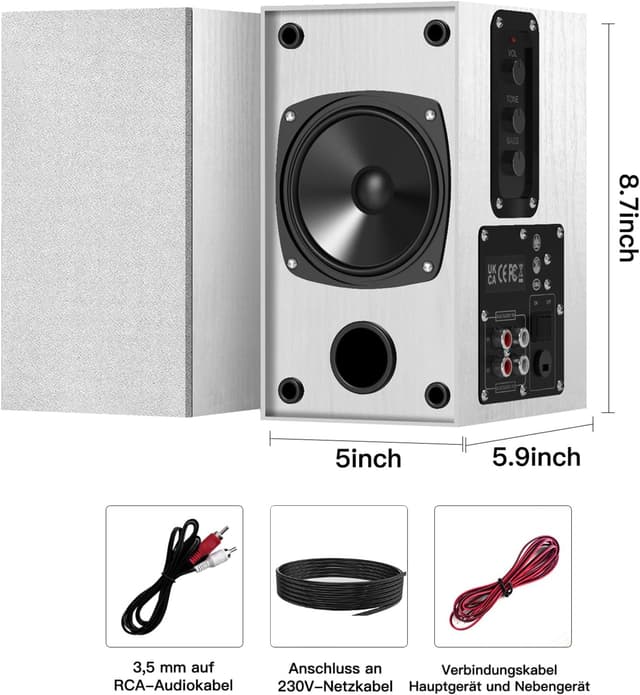 Thumbnail 6 de Elimavi Aktive Regallautsprecher 60 Watt đ