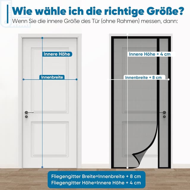 Thumbnail 6 de Sekey Mosquitera Puerta a Prueba de Gatos 70x200 cm