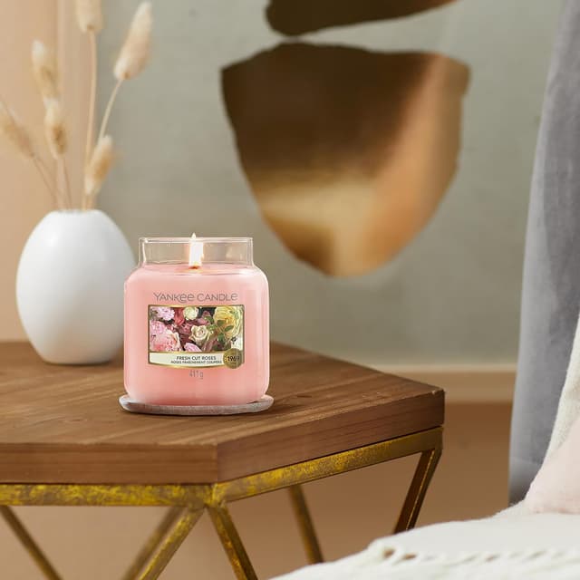 Thumbnail 6 de Yankee Candle Candela Rose 75 Ore 🕯