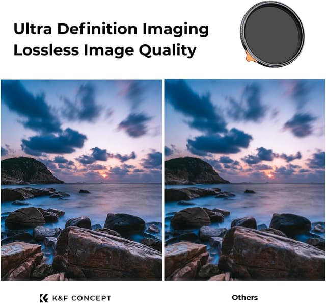 Detalle 2 de K&F CONCEPT True Color ND-Filter 95 mm