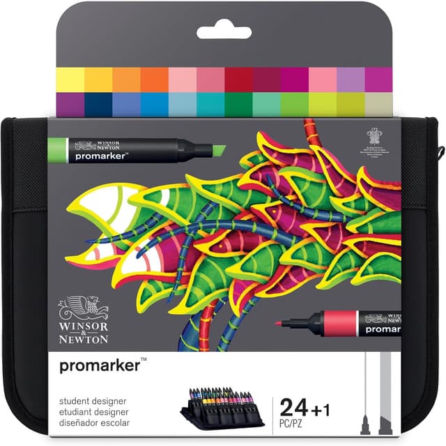 Detalle 2 de Winsor & Newton Promarker Arquitectura, set de 24