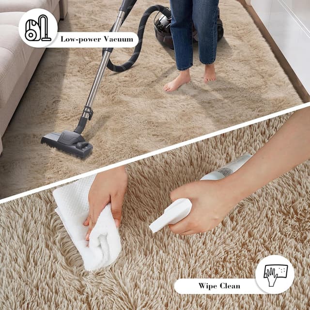 Thumbnail 6 de yongyangjuxin Fluffy Rug Shaggy Area Rug 8x10