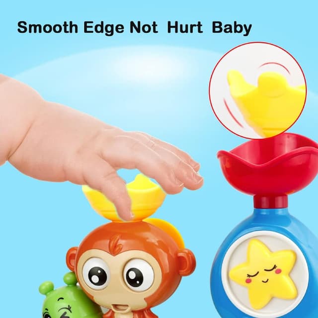 Thumbnail 4 de G-WACK Bath Toys for Toddlers, 2 Suction Cups