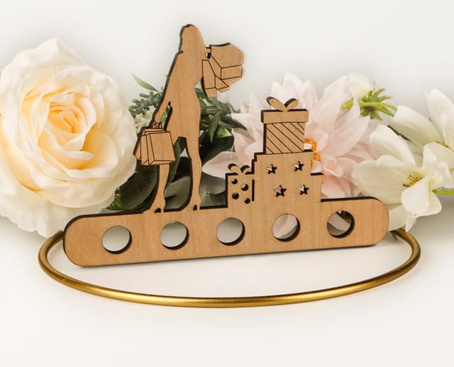 Thumbnail 4 de Giftota Geldgeschenk Geburtstag Shopping Queen Holzhalter