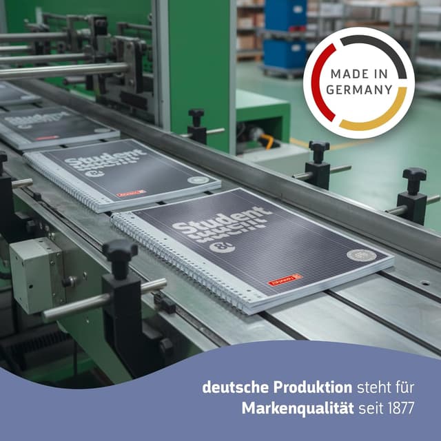 Thumbnail 4 de Quaderno universitario Premium A4 4 fori menta