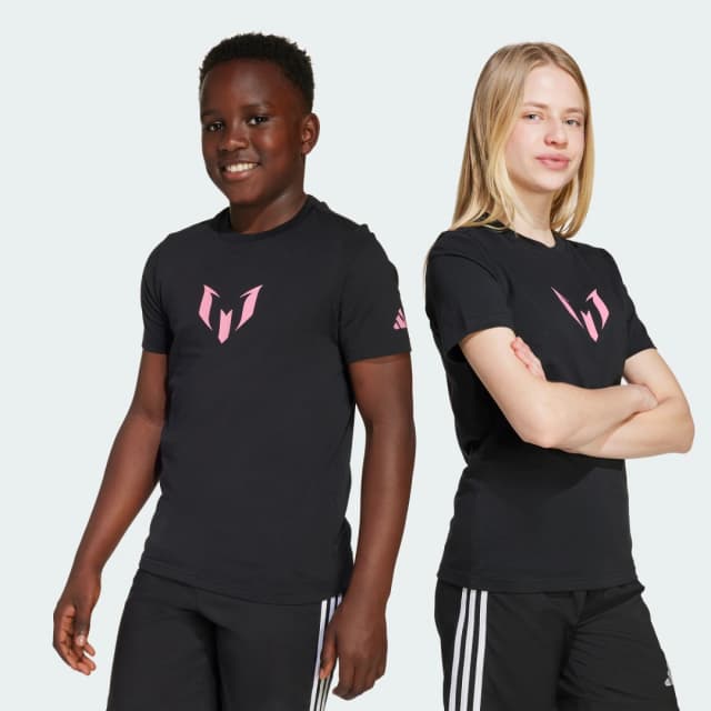 Detalle 2 de adidas Camiseta Messi Name & Number Graphic Kids en negro