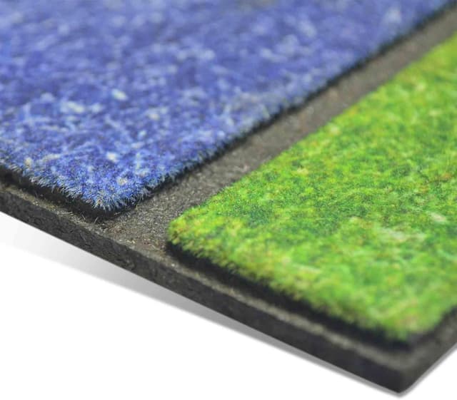 Detalle de FANMATS NFL Unisex-Adult Contemporary 3D Molded Welcome Stripe Rubber Mat