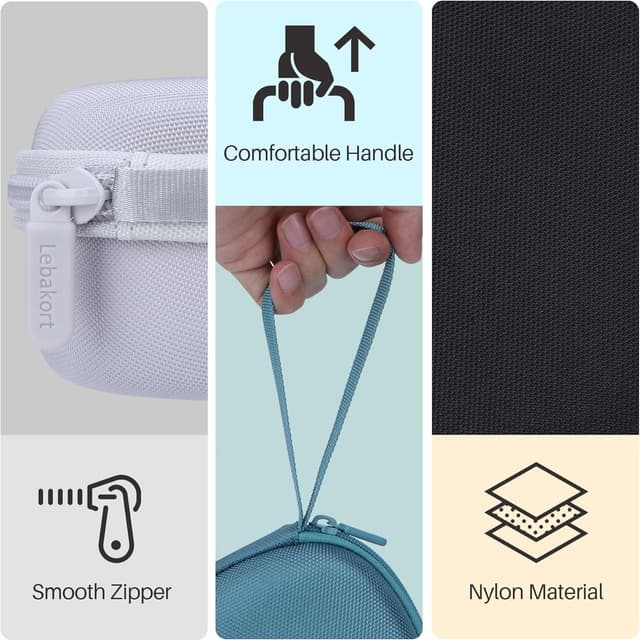 Detalle de Lebakort Hard Case for Bose SoundLink Micro speaker (Blue case) – case only