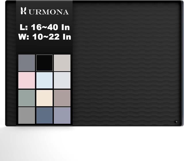 Detalle de URMONA 19x19 Waterproof Silicone Under Sink Mat