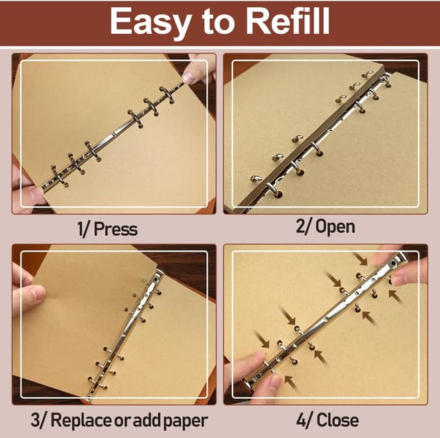 Thumbnail 6 de Joy & Inspiration taccuino A5 ricaricabile blu scuro