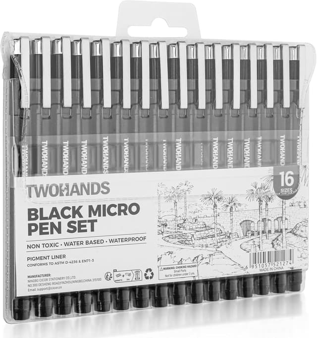 Thumbnail 5 de TWOHANDS Fineliner Set 16 Stück ✒