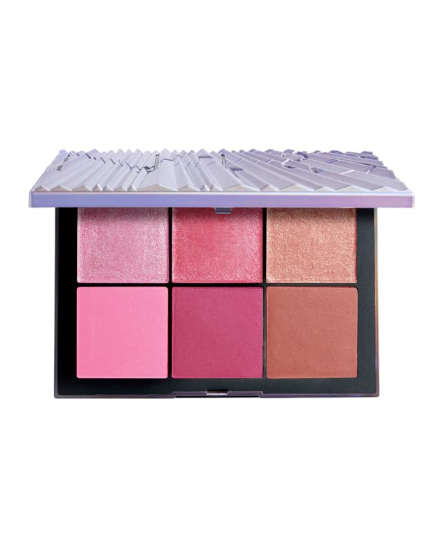 Detalle de NARS Ethereal Aura Blush Palette 6 tonos