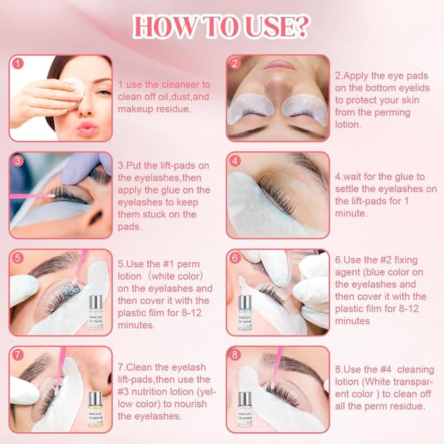 Thumbnail 4 de Kit Laminazione Ciglia Professionale 6–8 settimane 🎀