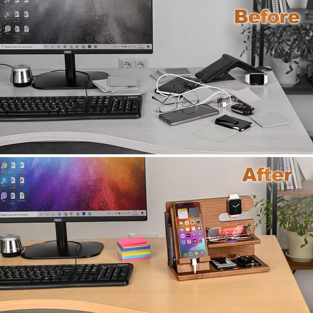 Detalle de TESLYAR phone docking station 25 cm