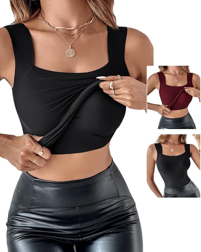 Thumbnail 6 de CHICME U Neck Shapewear Tank 66% Polyamide