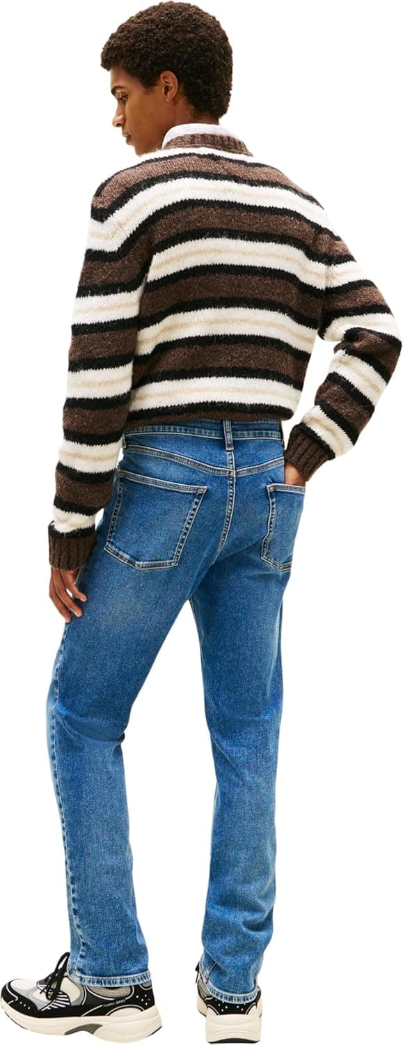 Detalle 2 de Tommy Jeans Men’s Scanton Slim Fit Jeans – stretch denim with five-pocket everyday comfort